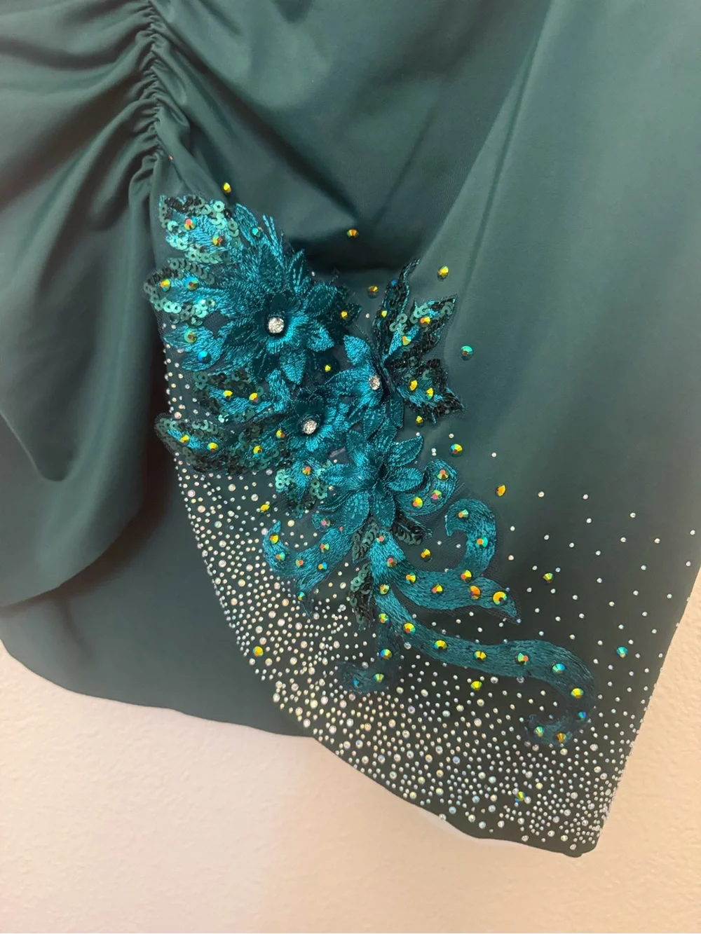 Tenth House 2 Die 4 Existence TD23408 Solo Dance Costume Green Lyrical Contem LA